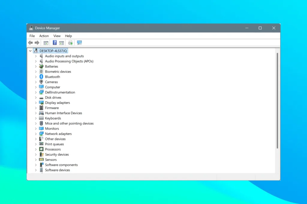 update drivers in Windows