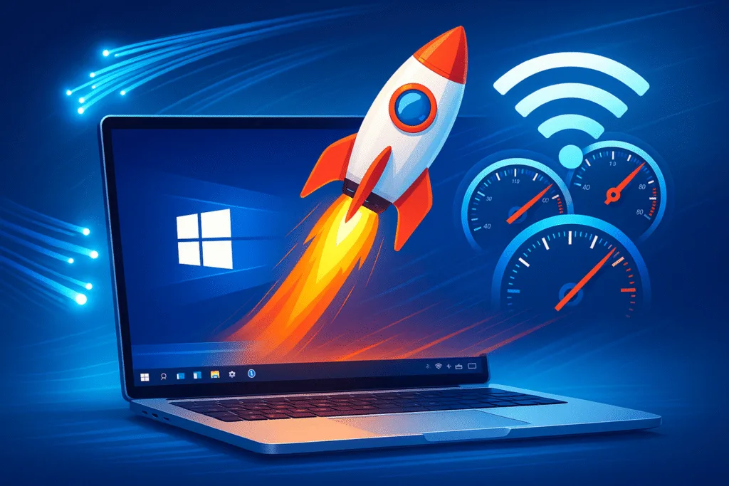 internet speed slow windows