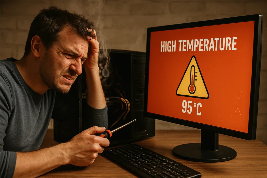 windows PC overheating