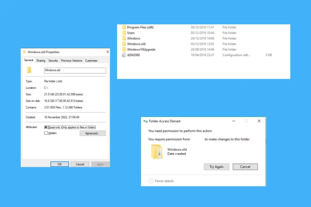 delete windows.old
