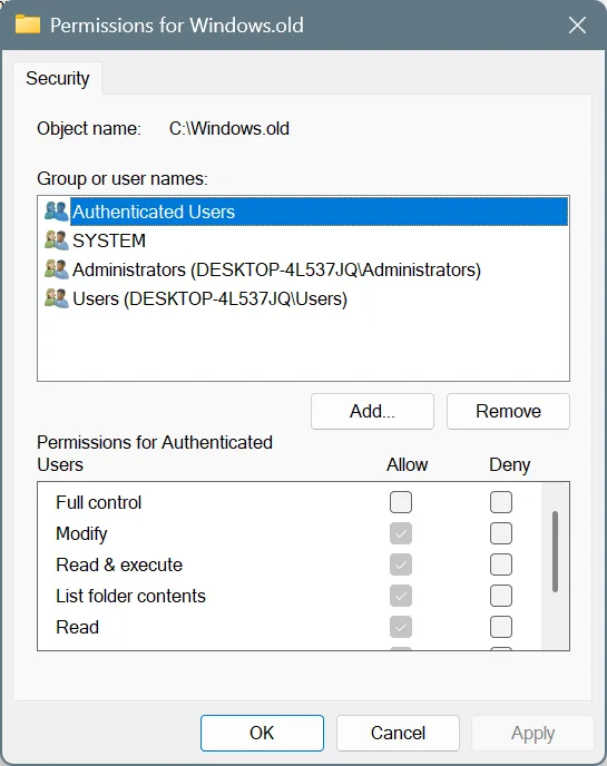edit users