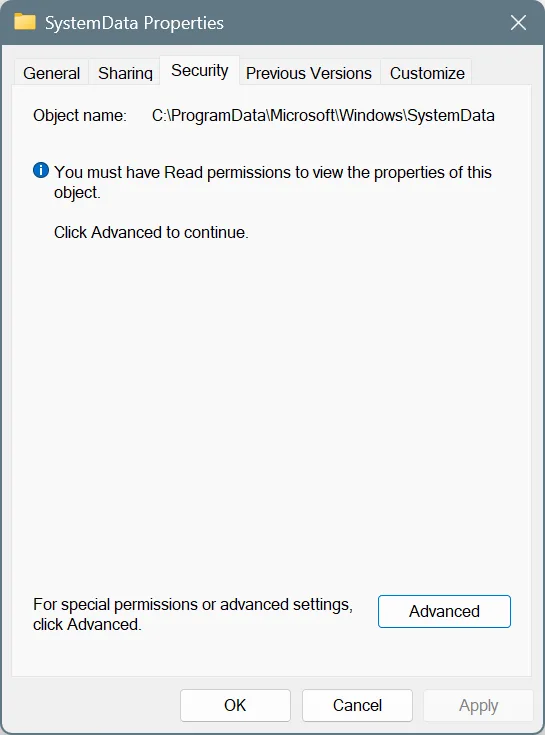 advanced security properties