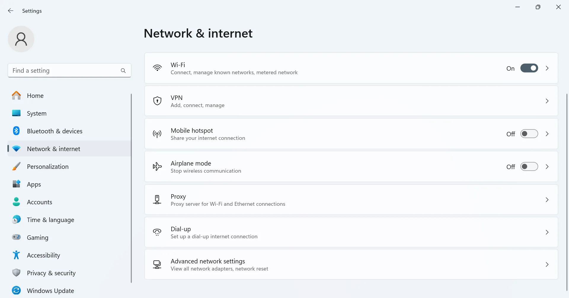 network & Internet